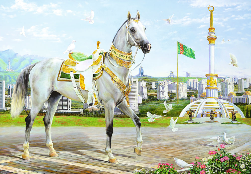 BEHIŞDI BEDEWLERE SARPANYŇ NYŞANY