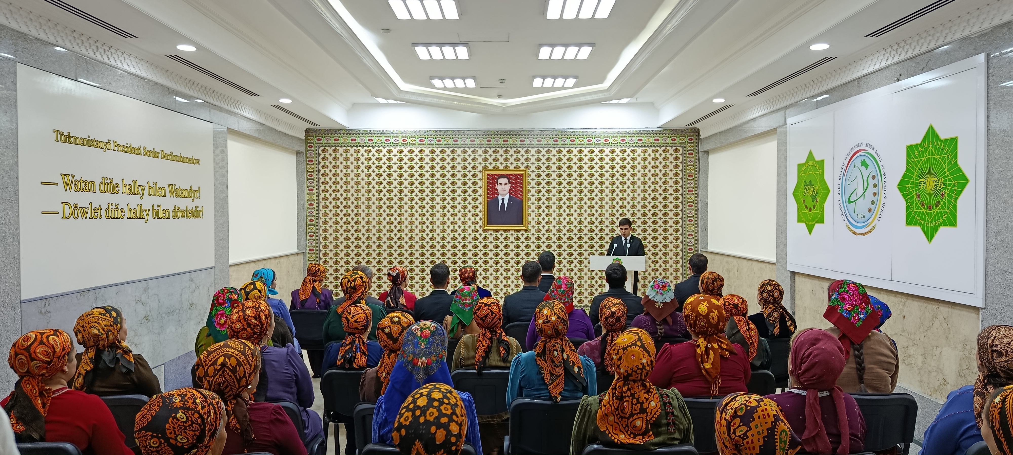 HALK MASLAHATY, MILLI AGZYBIRLIK, TELEKEÇILERIŇ ÖSÜŞE GOŞANDY