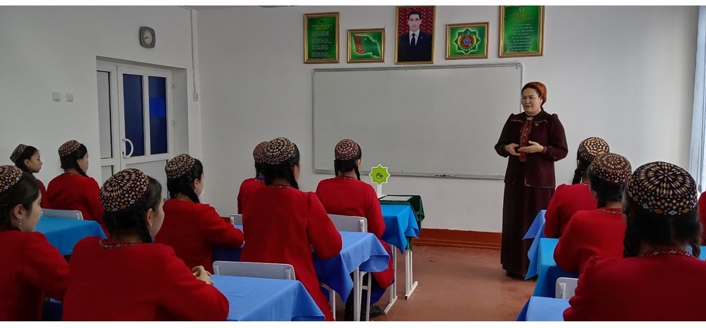 “GARAŞSYZ, BAKY BITARAP TÜRKMENISTAN – BEDEW BATLY AT-MYRADYŇ MEKANY” ATLY WAGYZ-NESIHAT MASLAHATY GEÇIRILDI.