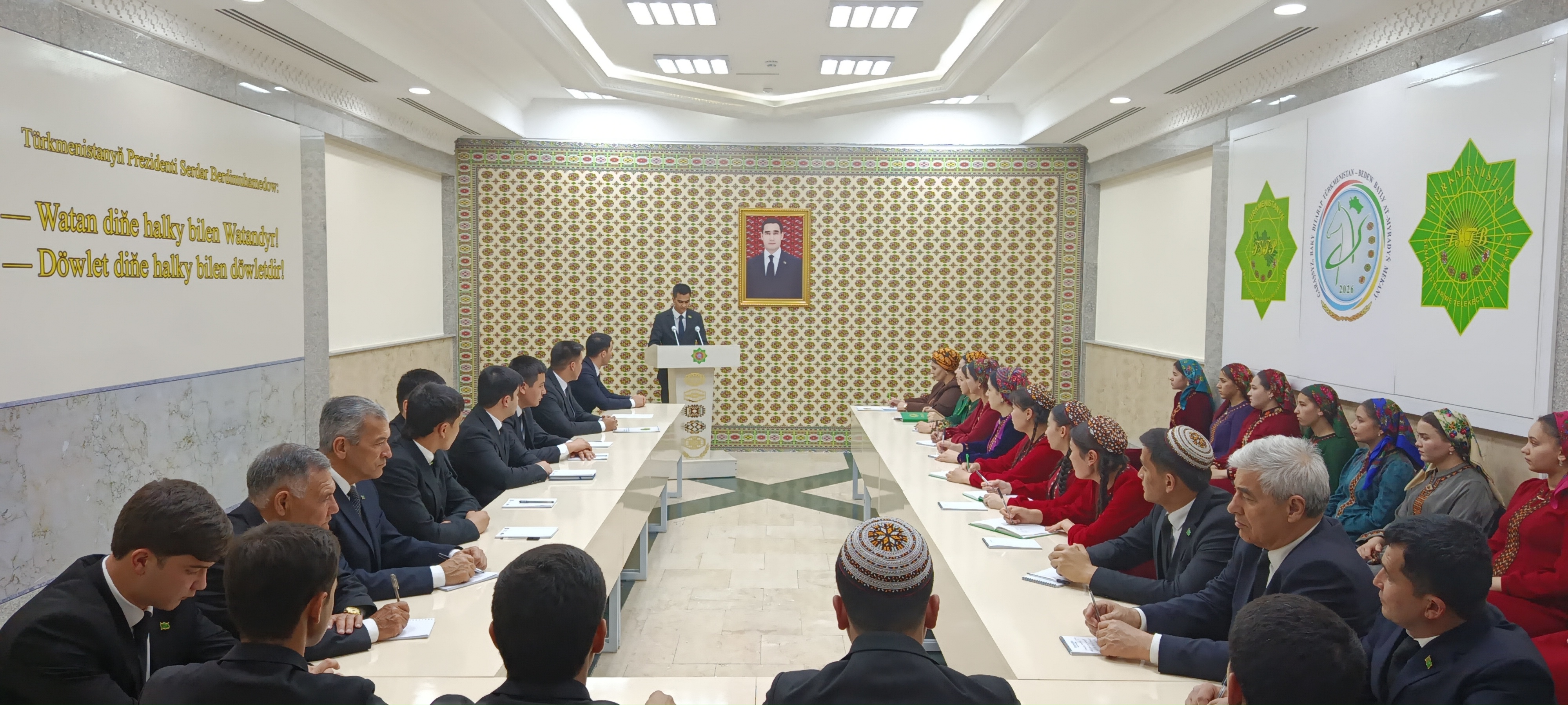 GARAŞSYZLYK TÜRKMEN HALKYNYŇ MILLI BUÝSANJY, BELENT GYMMATLYGY