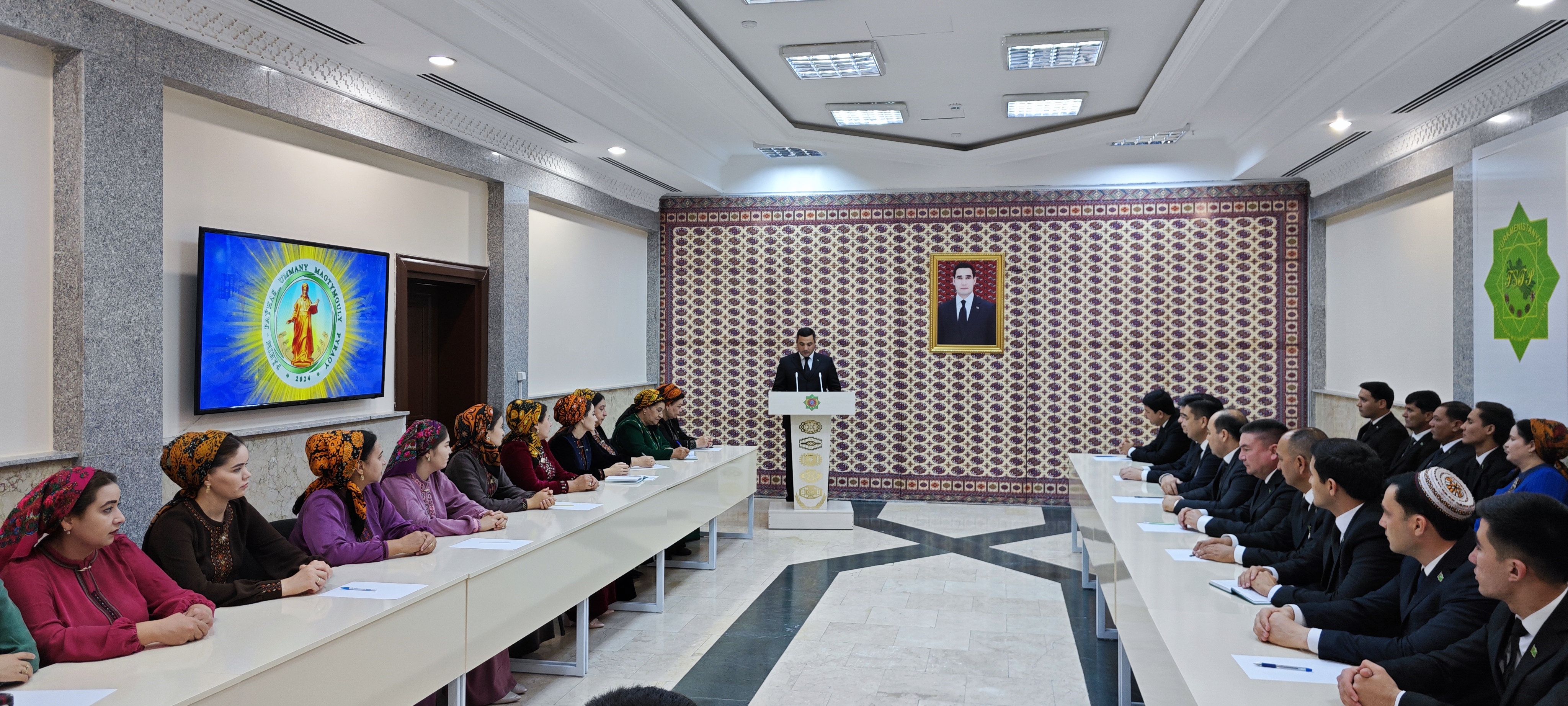 HALK MASLAHATY-ŞÖHRATLY PEDERLERIMIZIŇ HALK HÄKIMÝETLILIK BARADAKY DÄPLERINIŇ DOWAMY