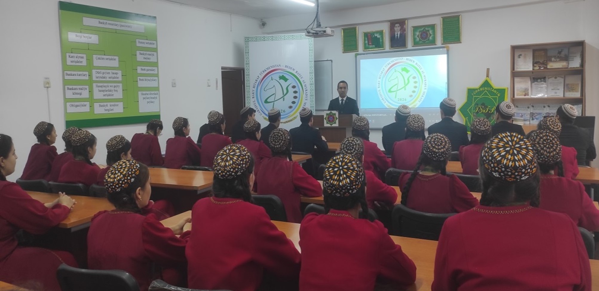 AK ÝOLLARYŇ RÖWŞEN BOLSUN, BEDEW BATLY ŞANLY ÝYL