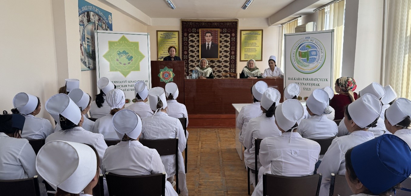 TÜRKMEN ZENANYNYŇ KEŞBI BELENT AHLAKLYLYGYŇ NUSGASY